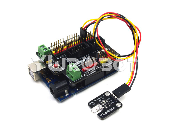 디바이스마트,MCU보드/전자키트 > 센서모듈 > 라이다/거리/초음파/라인 > 적외선(IR)/라인센서,YwRobot,아두이노 적외선 송신 센서모듈 [ELB040101],최대 송신거리: 2M, 아두이노와 호환되는 적외선 송신 모듈입니다.