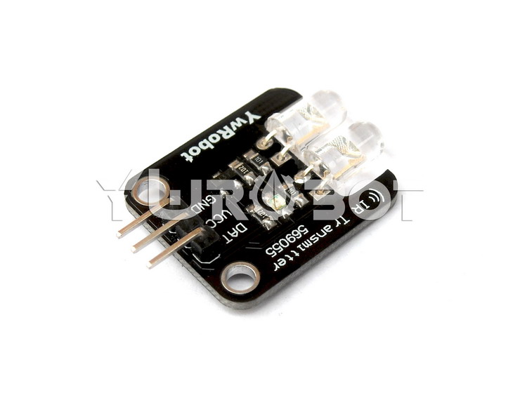 디바이스마트,MCU보드/전자키트 > 센서모듈 > 라이다/거리/초음파/라인 > 적외선(IR)/라인센서,YwRobot,아두이노 더블헤드 적외선 송신 센서모듈 [ELB030103],최대 송신거리: 3M, 아두이노와 호환되는 적외선 송신 모듈입니다.