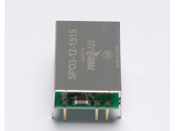 디바이스마트,전원/파워/배터리 > DC-DC 컨버터 모듈 > 승압형 모듈(실장, 절연 스위칭),Power Plaza,SPD3-12-1515,실장형 / 고정출력전압 / 2chch 출력 / 승압형 3W 절연 스위칭 컨버터 / 전압반전출력 / 입력전압 : 9V~18V / 출력전압 : 15V / 반전출력 : -15V / 출력전류 : 100mA / 변환효율 : 최대 83% / 절연전압 : 500V / 입력단자 : 스루홀 핀 / 출력단자 : 스루홀 핀 / 패키지 : PCB