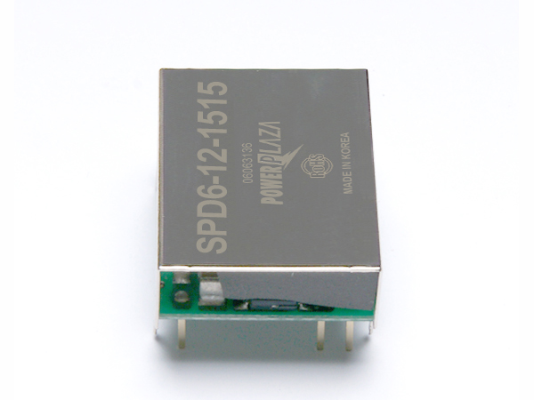 디바이스마트,전원/파워/배터리 > DC-DC 컨버터 모듈 > 승압형 모듈(실장, 절연 스위칭),Power Plaza,SPD6-12-1515,실장형 / 고정출력전압 / 2chch 출력 / 승압형 6W 절연 스위칭 컨버터 / 전압반전출력 / 입력전압 : 9V~8V / 출력전압 : 15V / 반전출력 : -15V / 출력전류 : 200mA / 변환효율 : 최대 85% / 절연전압 : 500V / 입력단자 : 스루홀 핀 / 출력단자 : 스루홀 핀 / 패키지 : PCB
