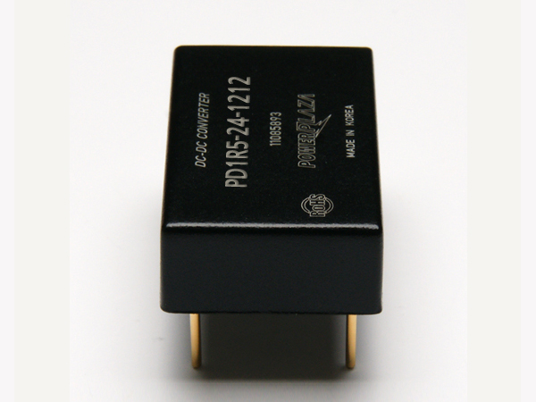 디바이스마트,전원/파워/배터리 > DC-DC 컨버터 모듈 > 강하형 모듈(실장) > 절연 스위칭 모듈,Power Plaza,PD1R5-24-1212,실장형 / 고정출력전압 / 2chch 출력 / 강하형 1.5W 절연 스위칭 컨버터 / 전압반전출력 / 입력전압 : 18V~32V / 출력전압 : 12V / 반전출력 : -12V / 출력전류 : 60mA / 변환효율 : 최대 74% / 절연전압 : 500V / 스위칭 주파수 : 300kHz / 입력단자 : 스루홀 핀 / 출력단자 : 스루홀 핀 / 패키지 : 밀폐형 모듈