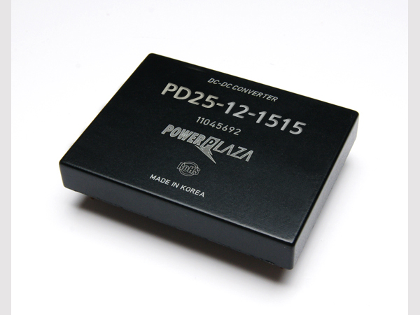 디바이스마트,전원/파워/배터리 > DC-DC 컨버터 모듈 > 승압형 모듈(실장, 절연 스위칭),Power Plaza,PD25-12-1515,입력전압 9 ~ 18V 출력전압/전류 +15V / -15V / 0.85A / 0.85A 출력방식 dual