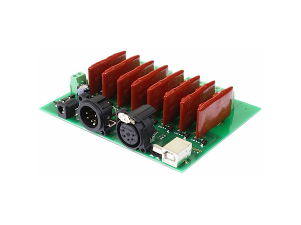 DMX-USB-RX-RLY8 - 8 SSR