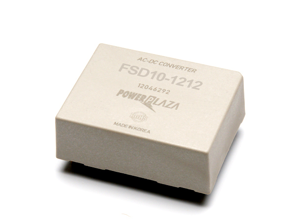 디바이스마트,전원/파워/배터리 > SMPS > On-Board 타입 > 2채널 (Dual),Power Plaza,FSD10-1212,On board 타입 2채널 10W SMPS / 1CH 출력 : 12V 450mA / 2CH 출력 : -12V 450mA / 입력전압 : AC 85~264V / 변환효율 : 75% / Power Plaza