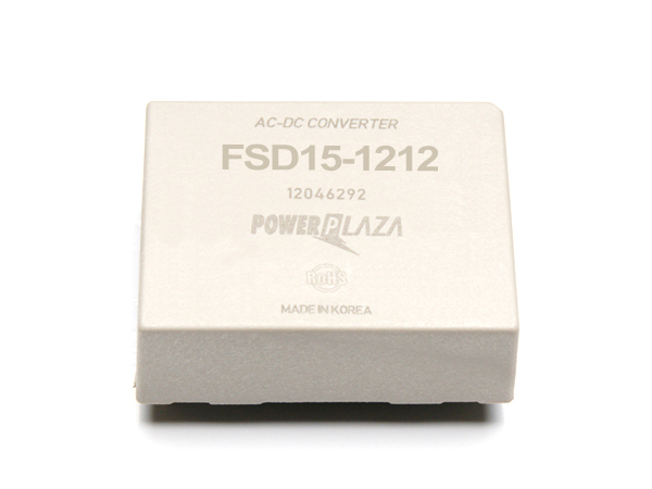 디바이스마트,전원/파워/배터리 > SMPS > On-Board 타입 > 2채널 (Dual),Power Plaza,FSD15-1212,On board 타입 2채널 15W SMPS / 1CH 출력 : 12V 650mA / 2CH 출력 : -12V 650mA / 입력전압 : AC 85~264V / 변환효율 : 75% / Power Plaza