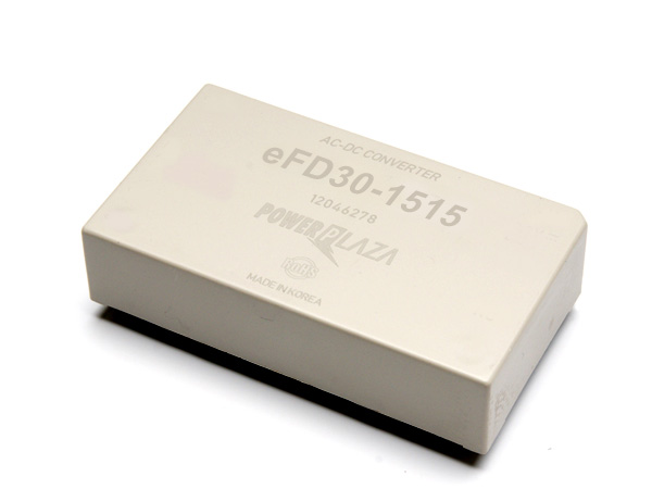 디바이스마트,전원/파워/배터리 > SMPS > On-Board 타입 > 2채널 (Dual),Power Plaza,eFD30-1515,On board 타입 2채널 30W SMPS / 1CH 출력 : 15V 1A / 2CH 출력 : -15V 1A / 입력전압 : AC 85~264V / 변환효율 : 87% / Power Plaza