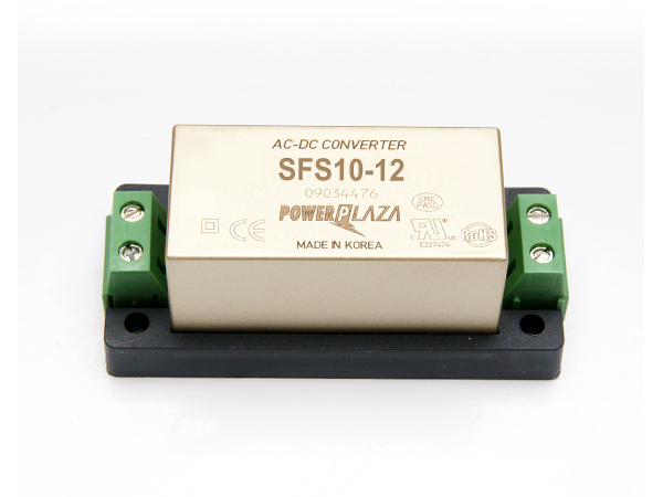 디바이스마트,전원/파워/배터리 > SMPS > Enclosure 타입 > 1채널 (Single),Power Plaza,SFS10-12C,Enclosure 타입 1채널 10W SMPS / 출력전압 : 12V / 출력전류 : 830mA / 입력전압 : AC 85~264V / 변환효율 : 77% / Power Plaza