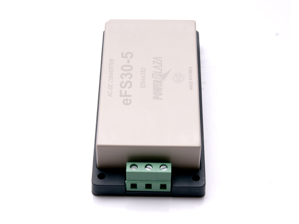 디바이스마트,전원/파워/배터리 > SMPS > Enclosure 타입 > 1채널 (Single),Power Plaza,eFS30-5C,Enclosure 타입 1채널 30W SMPS / 출력전압 : 5V / 출력전류 : 6A / 입력전압 : AC 85~264V / 변환효율 : 81% / Power Plaza