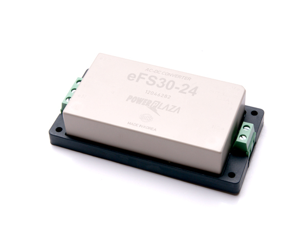 디바이스마트,전원/파워/배터리 > SMPS > Enclosure 타입 > 1채널 (Single),Power Plaza,eFS30-24C,Enclosure 타입 1채널 30W SMPS / 출력전압 : 24V / 출력전류 : 1.25A / 입력전압 : AC 85~264V / 변환효율 : 88% / Power Plaza