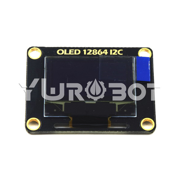 디바이스마트,LED/LCD > LCD 캐릭터/그래픽 > 그래픽 OLED,YwRobot,0.96인치 I2C OLED 디스플레이 모듈 (BLUE) [DIS060009],아두이노와 호환되는 0.96인치 OLED LCD 모듈입니다. 검은색 바탕 파란색 글씨