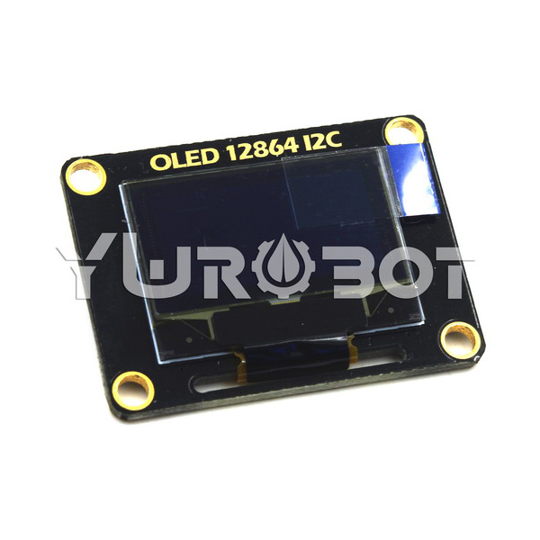 디바이스마트,LED/LCD > LCD 캐릭터/그래픽 > 그래픽 OLED,YwRobot,0.96인치 I2C OLED 디스플레이 모듈 (BLUE) [DIS060009],아두이노와 호환되는 0.96인치 OLED LCD 모듈입니다. 검은색 바탕 파란색 글씨