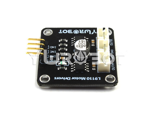 디바이스마트,오픈소스/코딩교육 > 아두이노 > 아두이노 모터/드라이버모듈,YwRobot,L9110 Dual DC 모터 드라이버 모듈 [ELB060413],아두이노 호환 / 2 개의 소형 DC 모터를 구동 / 소형 로봇, 스마트카에 활용 / 칩: L9110 / 전압: 5-12V / 사이즈: 31.5 * 31.5mm