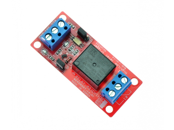 디바이스마트,MCU보드/전자키트 > 전원/신호/저장/응용 > 릴레이,AVRMALL,RELAY-M2(CH1)-5V (NER-13705),1 채널 릴레이모듈- 5V, 트리거 LOW/HIGH점퍼로 선택가능, 절연회로 적용