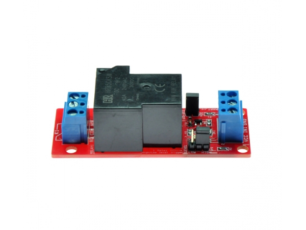 디바이스마트,MCU보드/전자키트 > 전원/신호/저장/응용 > 릴레이,AVRMALL,[NER-13710] RELAY-20A(CH1)-12V (1CH Relay Module) 버전A,1 채널 릴레이모듈- 12V/30A, 트리거 LOW/HIGH점퍼로 선택가능, 절연회로 적용