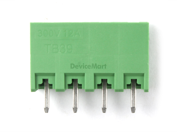 디바이스마트,커넥터/PCB > 터미널블럭 > DINKLE > TB39V(플러그&헤더타입),DINKLE,TB39V-04P (4핀),핀간격 5.08mm / 전압 300V / 전류 12A / 플러그&헤더타입 / TB37-04P (4핀) 과 함께 사용