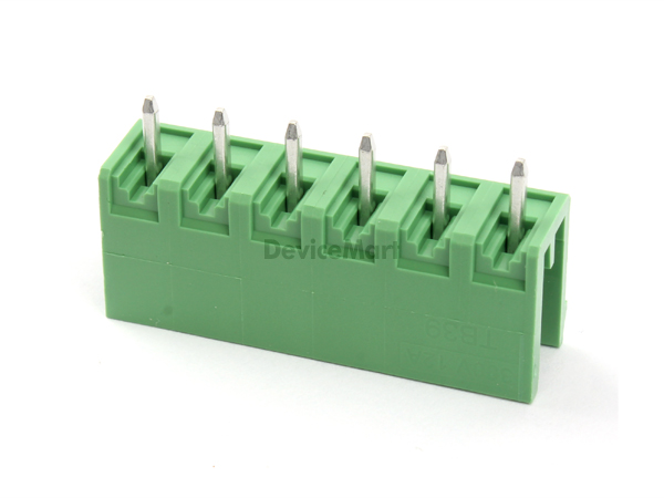 디바이스마트,커넥터/PCB > 터미널블럭 > DINKLE > TB39V(플러그&헤더타입),DINKLE,TB39V-06P (6핀),핀간격 5.08mm / 전압 300V / 전류 12A / 플러그&헤더타입 / TB37-06P (6핀) 과 함께 사용