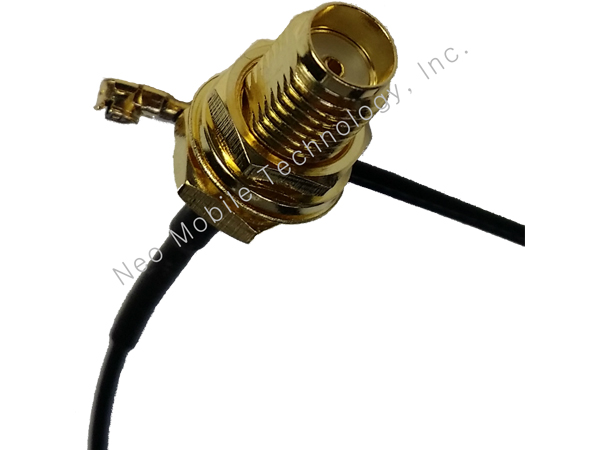 디바이스마트,MCU보드/전자키트 > 통신/네트워크 > 안테나 > 연장 케이블,네오모바일테크놀로지㈜,NMT-U.FL/SMA(F) L25 : U.FL Plug to SMA Female 변환 RF Cable - 25cm,U.FL (IPX) to SMA (Female, 오른나사) 변환 RF 케이블 / 길이 : 250mm / 외장 안테나 연결용 /  IoT 모듈 연결용 / SMA 커넥터 케이스 고정용 나사 포함 &#8211; 케이스 관통 고정 가능