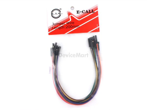 점퍼와이어 EIC-F/F-200 (칼라)