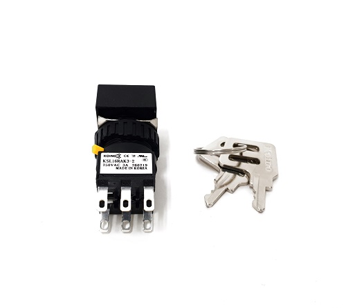 셀렉터 키 스위치 KSL-16RAK3-2