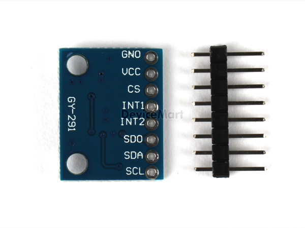 디바이스마트,MCU보드/전자키트 > 센서모듈 > 가속도/자이로/지자기센서 > 가속도센서,SZH,ADXL345 3축 가속도 센서모듈 GY-291 [SZH-EK081],아두이노와 호환되는 IIC / SPI 통신의 ADXL345 3축 가속도 센서 모듈 입니다.