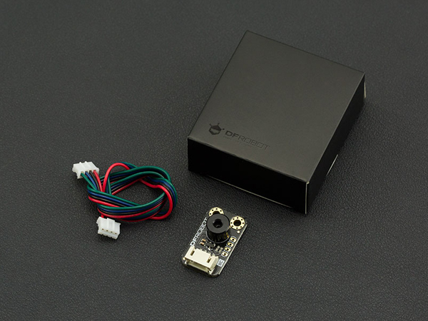 디바이스마트,MCU보드/전자키트 > 센서모듈 > 온도/습도 > 온도센서,DFROBOT,MLX90614 적외선 온도 센서 [SEN0206],적외선 에너지와 파장 분포를 감지하여 표면 온도를 측정 합니다. 측정 모듈은 MLX90614 입니다. 17 Bit ADC 및 DSP 디바이스이며 정확하고 신뢰 할 수있는 데이터를 지원 합니다. / 재고소진시 납기 1주