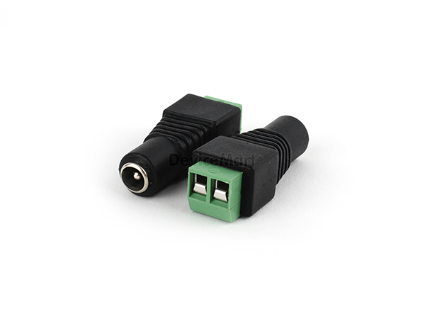 디바이스마트,LED/LCD > LED 악세사리 > 커넥터,SZH-CN,터미널블럭 to DC 커넥터 (DC2.1 FEMALE) [SZH-LC002],DC 전원 변환 젠더 / FEMALE / 외경 5.5파이,내경 2.1파이 / DC 잭 - 터미널 블럭