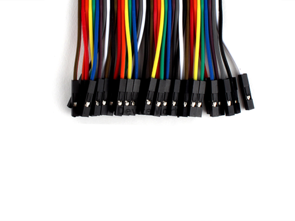 디바이스마트,케이블/전선 > 점퍼/하네스/악어/바나나 > 점퍼 와이어/케이블,,테스트[CH254] 소켓 점퍼 케이블 40P (칼라) (M/F) 20cm,40핀 테스트 소켓 점퍼 케이블 / M-F 타입 / 2.54mm 커넥터 / 길이 : 20cm