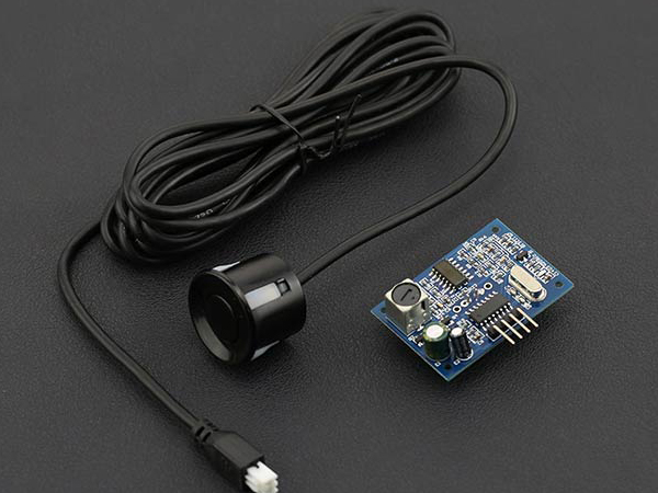 디바이스마트,MCU보드/전자키트 > 센서모듈 > 라이다/거리/초음파/라인 > 초음파센서,DFROBOT,초음파 거리 센서 (프로브포함) Weatherproof Ultrasonic Sensor with Separate Probe [SEN0208],방수에 견딜 수 있도록 개발된 초음파 거리 센서 입니다. 내후성에 강하며 보안 경보, 산업 시찰 용으로 적합한 제품입니다. 동작 범위: 25cm ~ 4.5m, 케이블 길이: 2.5M, 크기: 28.5mm