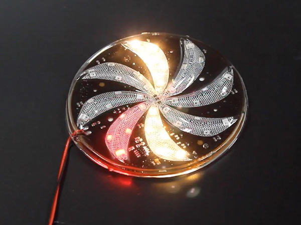 바람개비 LED 모듈 100mm (구동회로 내장) [SZH-LD004]