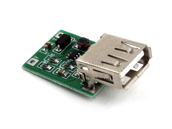 승압형 DC-DC 5V 600mA USB 모바일 충전 모듈 [SZH-PWBU-030]