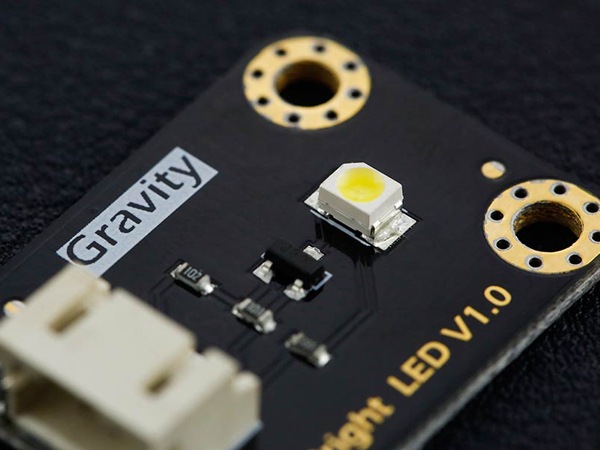 디바이스마트,오픈소스/코딩교육 > 아두이노 > 아두이노 LED/LCD모듈,DFROBOT,LED 고휘도 모듈 (Bright LED Module) [DFR0438],DFRobot gravity 3-Pin 시리즈와 호환되며, 플러그 앤 플레이 실행이 가능합니다.  작동 전압 : 5V DC, 동작전류 : 20mA (Max), 크기 : 30*22(mm)