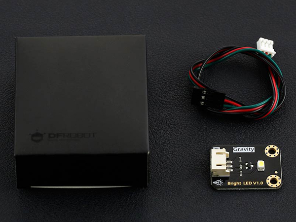 디바이스마트,오픈소스/코딩교육 > 아두이노 > 아두이노 LED/LCD모듈,DFROBOT,LED 고휘도 모듈 (Bright LED Module) [DFR0438],DFRobot gravity 3-Pin 시리즈와 호환되며, 플러그 앤 플레이 실행이 가능합니다.  작동 전압 : 5V DC, 동작전류 : 20mA (Max), 크기 : 30*22(mm)