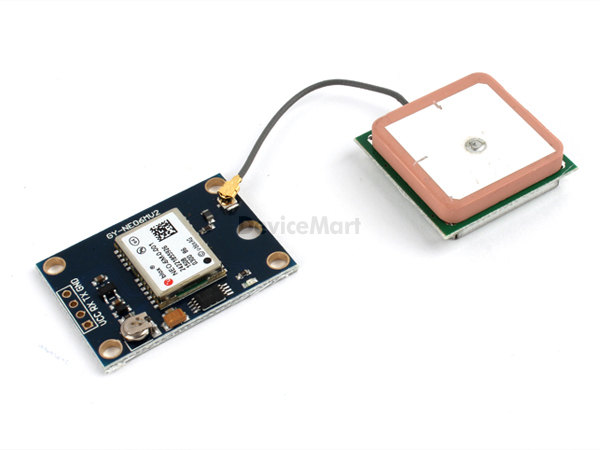 디바이스마트,MCU보드/전자키트 > 통신/네트워크 > GNSS/GPS > 일반용 GPS 모듈,SZH,NEO-6M GPS 모듈 GY-GPS6MV2 [SZH-EK095],ublox NEO-6M GPS 칩셋 / 3V-5V 전압 / 기본 baud rate: 9600 / Interface: RS232 TTL / Antenna : 25 * 25mm / Module : 25mm * 35mm /PCB : 36mm*26mm