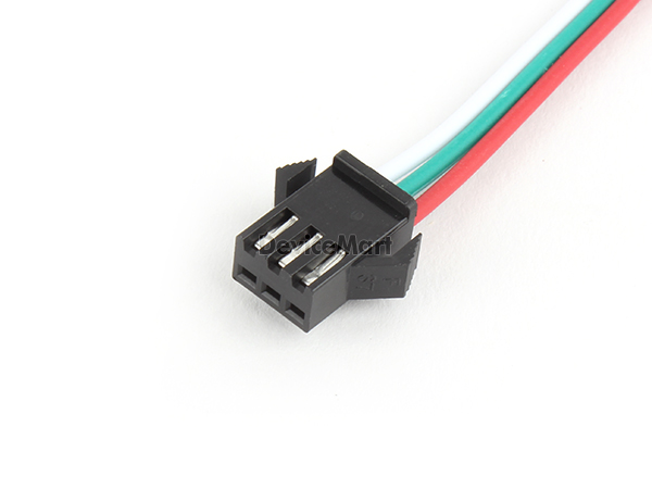 디바이스마트,LED/LCD > LED 악세사리 > 전기배선용품,SZH-CN,LED용 SM 전력케이블 3P (FEMALE) [SZH-LC019],AWG22의 굵은선을 사용한 LED 연결용 케이블입니다.