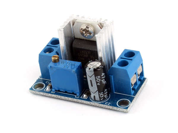 디바이스마트,MCU보드/전자키트 > 전원/신호/저장/응용 > 레벨컨버터/전압관리,SZH,LM317 강하형 DC-DC 가변 선형 레귤레이터 [SZH-PWSD-047],벅(BUCK) / LM317 DC-DC step-down module / Linear Regulator / 4.5V ~ 40V의 전압을 입력하여 1.2V ~ 37V의 전압으로 변환 출력 / 35.6mm * 16.8mm