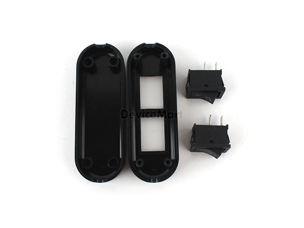 디바이스마트,LED/LCD > LED 악세사리 > 스위치,SZH-CN,양쪽케이블연결용 2구 로커스위치 (중형307/무광블랙) [SZH-LC033],각종 회로 중간에 온오프 제어기능을 넣기위한 스위치 입니다. 양쪽에 필요에따라 다양한 커넥팅 구성을 자유롭게 할 수 있습니다. AC250V까지 사용가능한 로커스위치 2개와 플라스틱케이스 + 조립용 나사가 포함되어 있습니다.