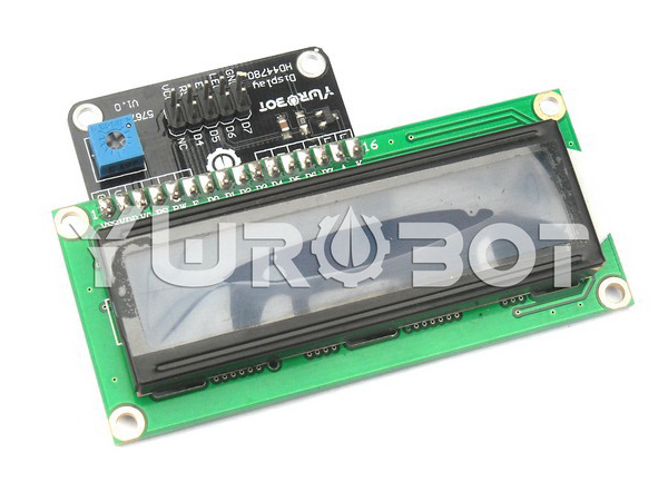 아두이노 1602 캐릭터 LCD 병렬제어모듈 [DIS030004]