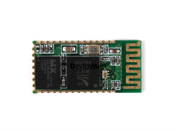 디바이스마트,MCU보드/전자키트 > 통신/네트워크 > 블루투스/BLE,SZH,BC04-B 블루투스 직렬포트 모듈 (SMD) [SZH-BTBA-011],Master, Slave Mode (HW, SW 모두 지원) / Bluetooth v2.1+EDR, Class 1 / 작동전압 : 3.3V / 통신 가능거리: 약 15m / Baud rates : 9600 (1200 ~ 1382400, 설정 가능) / 29 AT Command + 9 Up-Downlink Control Command / 크기 : 26.7mm * 13mm * 2.2mm