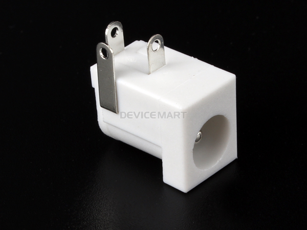 디바이스마트,커넥터/PCB > 플러그/잭 > DC잭/플러그 > DC잭,NW3 (New3),DC 파워잭 2파이 화이트 [NW3-DC005W-2.0],DC 파워잭 / 외경 6.3파이 / 내경 2.0파이 / 흰색