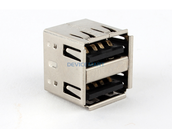 USB A/F Vertical Dual Stacked Short Body 커넥터 [NW3-USBC-001]