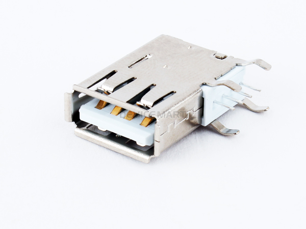 디바이스마트,커넥터/PCB > I/O 커넥터 > USB/IEEE 커넥터 > USB A타입,NW3 (New3),USB A/F Side entry Long Body 커넥터 [NW3-USBC-005],USB A Type Socket / FEMALE / PCB 기판용 dip 타입 / 앵글 타입 / 4pin