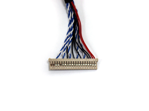 디바이스마트,커넥터/PCB > 직사각형 커넥터 > 하네스 케이블 > 1.25mm pitch,NW3 (New3),하네스 케이블 커넥터 20핀-20핀 [NW3-CCA-095],케이블 전체 길이 약 260mm, 20핀-20핀, 전선굵기 0.6mm, 커넥터 A1253-20Y to A2016-2*10Y ,  커넥터 일부 핀은 클림프가 연결되어 있지 않습니다. / ※제조사에 따라서 커넥터 모양이 변경될 수 있습니다 (랜덤)