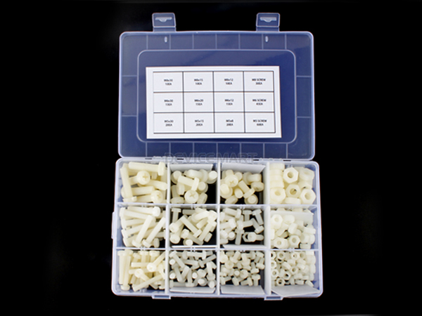 디바이스마트,기계/제어/로봇/모터 > 원자재/DIY 기타 > DIY 부속품,NW3 (New3),NT- DIY 플라스틱 둥근머리 볼트 B 키트 [NT-KIT-M004],플라스틱 볼트,너트 /  십자 /  사이즈: M5,M6,M8