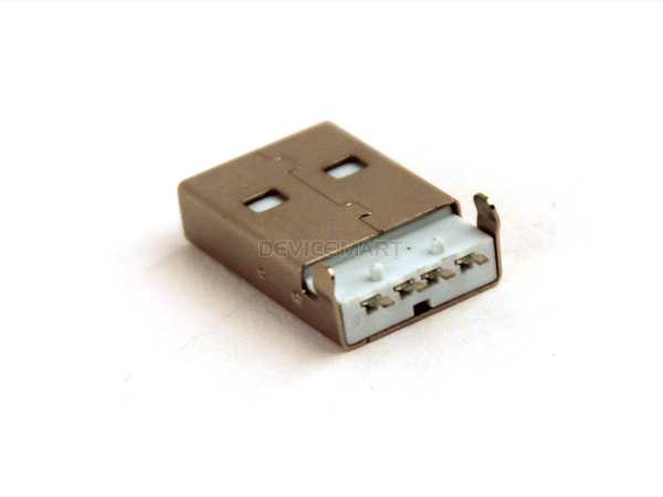 디바이스마트,커넥터/PCB > I/O 커넥터 > USB/IEEE 커넥터 > USB A타입 커넥터,NW3 (New3),USB A/M SMT 커넥터 [NW3-USBC-020],USB A Type Socket / MALE / PCB 기판용 SMD 타입 / 스트레이트 타입 / 4pin