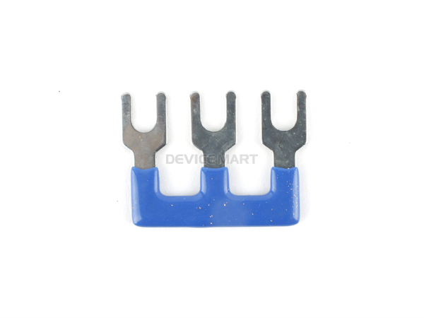 디바이스마트,커넥터/PCB > 터미널블럭 > 압착단자/절연단자 > 쇼트바,NW3 (New3),쇼트바 (NW3-TB2503),쇼트바 25A 3핀, 단자대간에 쇼트를 시켜주는 역할을 하며 다양한 색상이 있습니다.