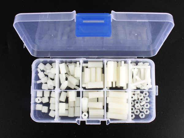 디바이스마트,기계/제어/로봇/모터 > 원자재/DIY 기타 > DIY 부속품,NT-KIT,PCB 플라스틱 서포트 키트 M3 [NT-KIT-E018],플라스틱 / M3 볼트,너트, 서포트 / 서포트길이: 6,10,15,20mm