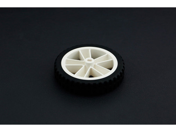 디바이스마트,기계/제어/로봇/모터 > 로봇부품 > 바퀴/휠 > 일반 바퀴,DFROBOT,DC 모터용 실리콘 휠 80mm (Silicone Wheel For TT Motor) [FIT0500],DFRobot 에서 직접 디자인 하고, 표면광택 및 내구성이 우수한 ABS 소재로 만들어진 휠과 타이어 제품 /  이 휠은 TT 기어드 DC 모터  또는 인코더가있는 TT 기어드 DC 모터와 호환됩니다