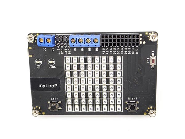 디바이스마트,MCU보드/전자키트 > 교육용키트/로봇 > 교육용키트 > 재미있는키트/기타,스터디랜드,[MYLOOP] MYLOOP 보드 기본 set,30가지 이상의 기본 코딩 교육할 수 있는 예제 지원 