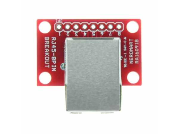 디바이스마트,커넥터/PCB > PCB기판/관련상품 > 특수기판 > 커넥터용 PCB,NEROMART,RJ45-8PIN BREAKOUT (NER-15965),RJ-45 커넥터 / PCB 변환용 기판 / Size 28.3mm x 31.1mm / 앵글 타입 / 8P8C
