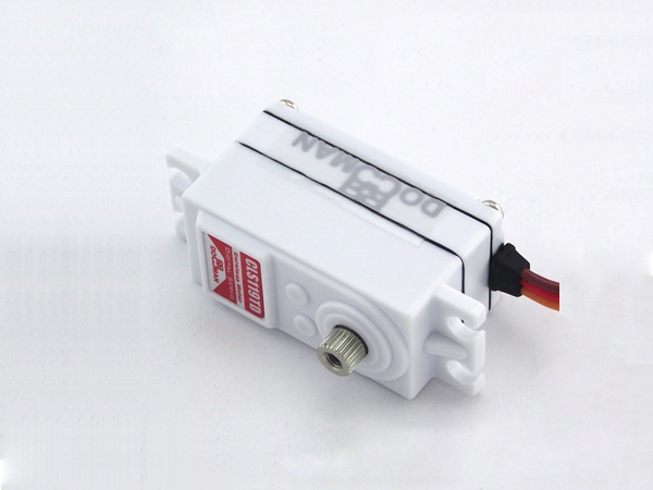 디바이스마트,기계/제어/로봇/모터 > 모터류 > 서보모터 > 디지털 서보모터,DOMAN RC,디지털 서보모터(DM-CLS119TD),Voltage: 4.8V ~ 7.4VSpeed: 0.09 sec/60deg (6.0v) 0.07sec/60deg (7.4v)Torque: 8.3kg.cm (6.0v) 9.5kg.cm (7.4v)Size: 40.5mmX20mmX25.5mmWeight: 45gramMotor: CorelessGear Train: Metal(Titanium gear)